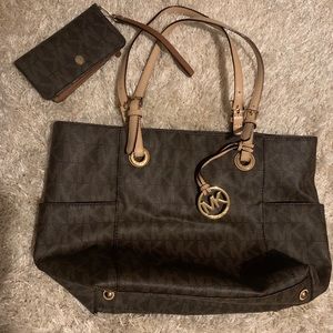 Michael Kors purse and wallet